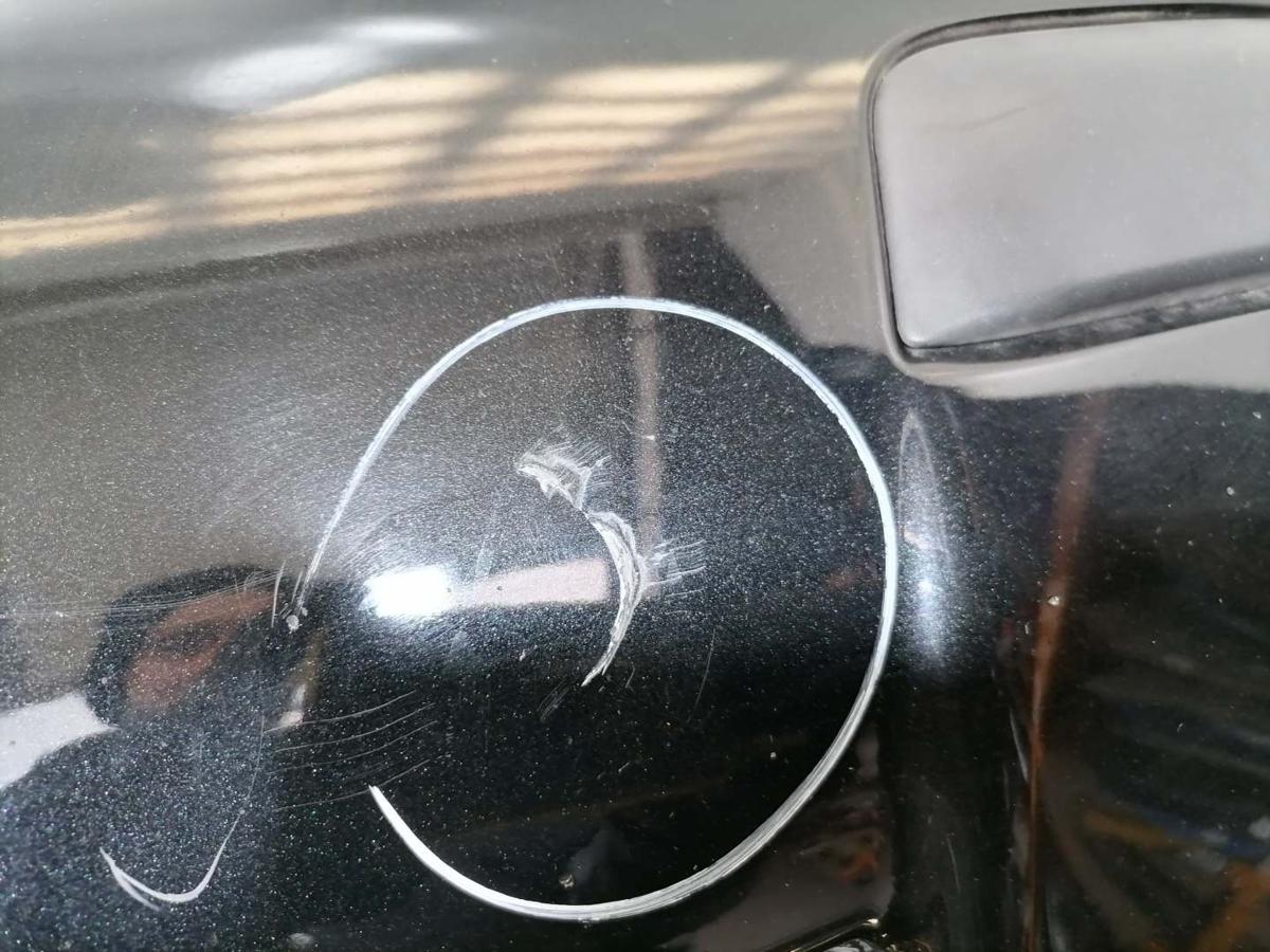 Toyota Yaris original Sto&szlig;stange Stossf&auml;nger vorn Facelift Bj.2004